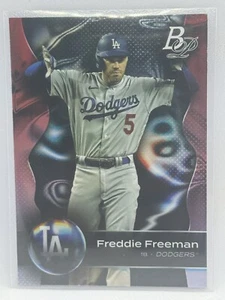 Freddie Freeman 2023 Bowman Platinum Baseball # 83 - Picture 1 of 2