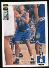 1994-95 Collector's Choice International Spanish Donyell Marshall #313 Rookie RC