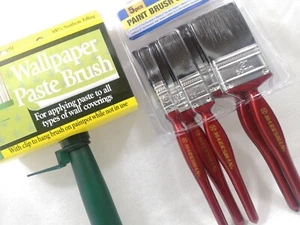 Paint Brush 5" Wallpaper Set Emulsion Paste Decorating Ceilings DIY Contractor - Picture 1 of 9