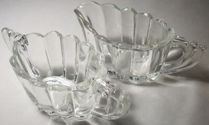 Tazón de azúcar abierto marcado y crema Heisey Crystal: CRYSTOLITE: En muy buen estado: Sin precio base - Imagen 1 de 4