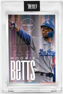 2022 Topps Project 100 ~ Mookie Betts #4 Basiskarte von Andre Power versiegelte Box/3999 - Bild 1 von 4