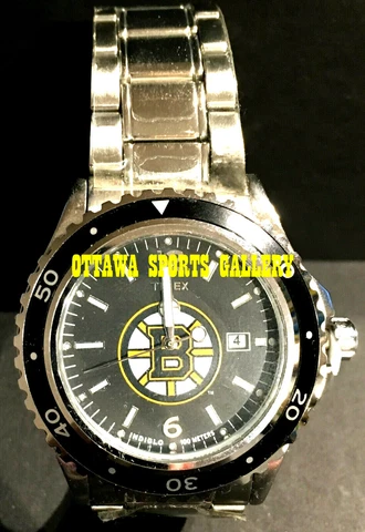 BOSTON BRUINS GAME TIME LICENSED "COACH" QUARTZ ANALOG WATCH (M19) Cover