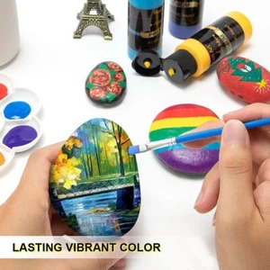 24 Colors Airbrush Paint DIY Acrylic Color Set For Hobby Model Artists 60 ml New - Picture 1 of 11