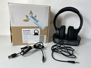 Avantree Ensemble Wireless TV Headphones Set BTHT-5150 With Charging Dock Black - Foto 1 di 19