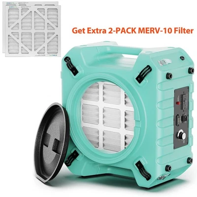 Limpiador de aire industrial ALORAIR PureAiro HEPA Pro 770, sistema de filtración de 3 etapas Foto 1 de 4