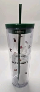 Starbucks X Hello Kitty Cold Cup Tumbler 2025 Acryl 24 oz  - Bild 1 von 7