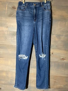 American Eagle Jeans Curvy Mom Denim Damenjeans Größe 10 lang distressed - Bild 1 von 14