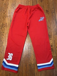 Platinum FUBU Harlem Globetrotters Warm Up Track Pants Y2K Vintage Fat Albert - Bild 1 von 7