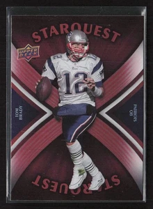 2008 Upper Deck StarQuest Rainbow Red #SQ29 Tom Brady - NM/MT+ - Picture 1 of 2