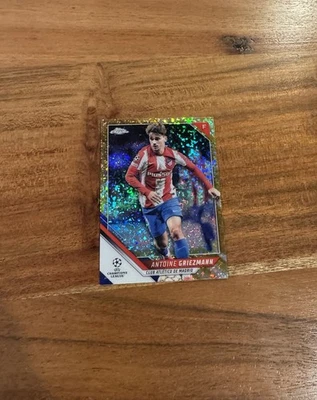 Antoine Griezmann 2021-22 Topps Chrome UEFA Gold Diamond Refractor /50 NRMT+ - Image 1 of 2
