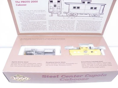 PROTO 2000 - 8280 NE CABOOSE - STEEL CENTER CUPOLA C&N -CNW #10809 - HO SCALE - Image 1 of 4