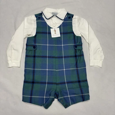 Papo d'Anjo children's plaid jumper - Image 1 of 4