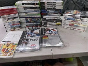 Video Game Lot Of 65 Games UNTESTED Sealed Used Rough READ DESCRIPTION Ds Switch - Picture 1 of 17