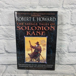 The Savage Tales of Solomon Kane By Robert E. Howard Hardback Book - Imagen 1 de 6