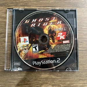 Ghost Rider PS2 Sony PlayStation 2 Disc Only Tested Working Great Black Label - Picture 1 of 2