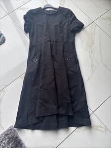 Ladies Black James Lakeland Dress Size 16  Made In Italy - Picture 1 of 6