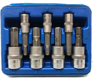 Cornwell Tools Metric Hex Socket Set 7pc 4mm-10mm CBS-M702S - Picture 1 of 7