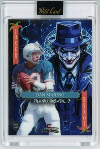 Dan Marino 2025 Wild Card Esclusiva Nazionale Jokers Wild 1/1 Miami Dolphins QB - Foto 1 di 2