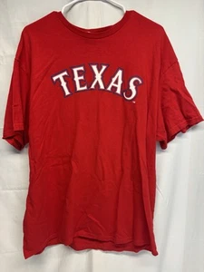 Texas Rangers Shin Soo Choo Shirt Herren XL rot Coca Cola Delta Pro Weight MLB - Bild 1 von 5