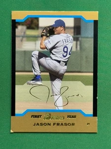 2004 Bowman Baseball First Year Gold Parallel #213 Jason Frasor RC - Picture 1 of 2