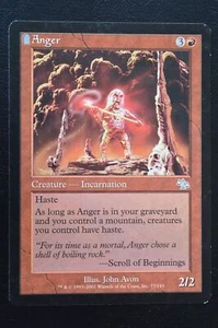 Magic The Gathering MTG ANGER Judgment LP Lightly Played - Picture 1 of 2