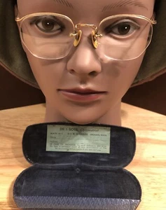 American Optical 1/10 12K GF Gold Filled Vintage Eyeglasses frames - Picture 1 of 18