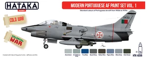 HATAKA HTK AS56 Modern Portuguese AF  Vol 1  Acrylic Set  Red Line 8 x 17ml - Picture 1 of 4