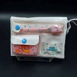 Sanrio Little Twin Stars Wash Up Kit Hello Kitty Japan Towel Toothbrush - Picture 1 of 13