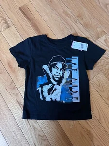 Ice Cube Peace Sign Kids Boys Size S Black T-Shirt Pit to Pit 13.5" $16.99 - Picture 1 of 5