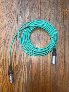 neutrik xlr connector Redco LO-Z1, Xlr F To Xlr M , 25ft, Green Color - Picture 1 of 1
