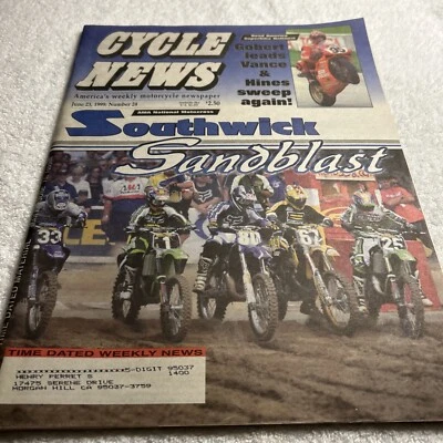 Cycle News Magazine June 23, 1999 Foto 1 de 4