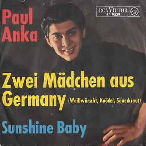 Zwei Mädchen Aus Germany / Sunshine Baby / Paul Anka EX/VG - Picture 1 of 4