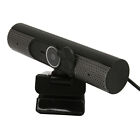 USB Webcam 2K 30fps Auto Focusing HiFi Speaker Noise Reduction Mic Plug and Play