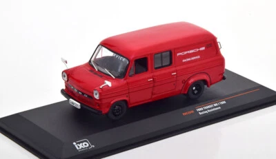 Ford Transit Mki 1966 Porsche Racing Service Red Ixo Rac384x 1/43 Assistance - Image 1 of 3