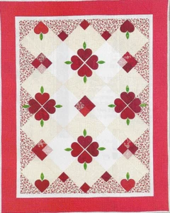 Cross Your Heart Quilt quilting pattern instructions - Picture 1 of 1
