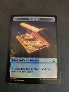 MTG - Vecna Treasure Token (Foil) - AFR Forgotten Realms NM - Picture 1 of 2