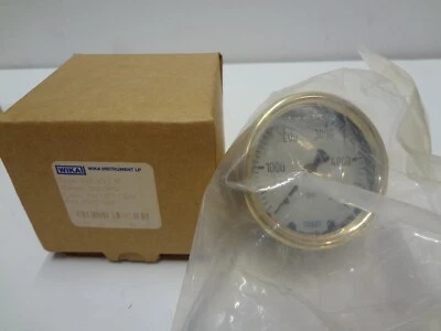 Wika 213.40-2.5 Pressure Gauge, 2.5", 1/2" NPT CBM Range 5000 Brass 50237888 - Image 1 of 3