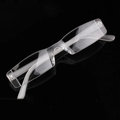 MARKENLOS 1PC Frame Cheap Economy Package Rimless Reading Glasses Readers Vision Aid Glasses◇