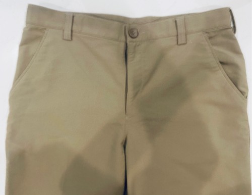 Under Armour Pantaloni da Golf Uomo 34x30 UA Bent Grass 2.0 Performance Elasticizzati Cachi