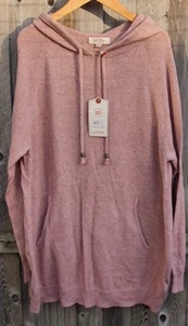 Fat Face Fabulous Tamara Natural Pebble Pink Hoodie Jumper Size S M BNWT £49.50 - Picture 1 of 6