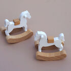  Mały drewniany koń ozdobne ozdoby - meble dziecięce zabawki