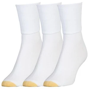 Women's Anklet Socks 3-Pairs White Large - Picture 1 of 2
