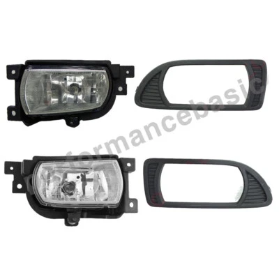Juego de 4 luces antiniebla + cubierta de lámpara OEM 922014D000 para Kia Sedona 2006-2012 Foto 1 de 3