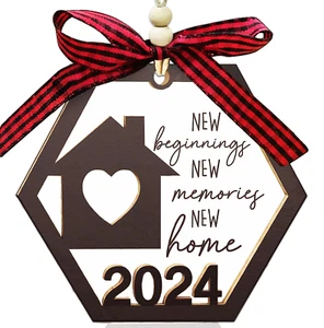 New Home Ornament 2024, House Warming Gifts New Home, Housewarming Gifts for New - Picture 1 of 7