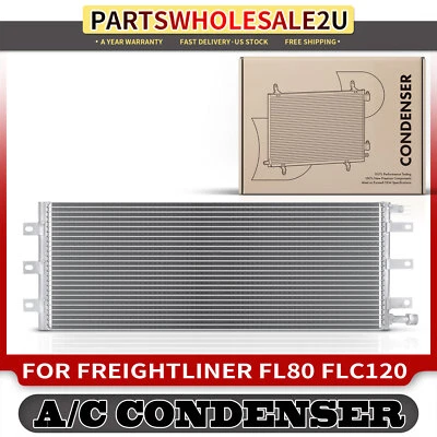 Nuevo condensador de CA con soporte para Freightliner FL80 1991 1993 FLC120 1986-1988 Foto 1 de 4