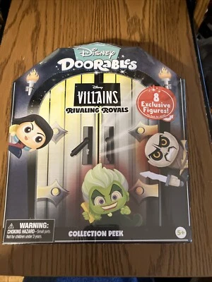 Disney Doorables Villanos Rivales Reales Paquete de 8 Figuras Exclusivas ¡CAJA SELLADA!! Foto 1 de 4