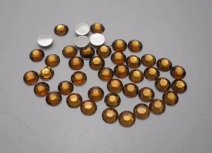 5000 piezas diamantes de imitación de espalda plana de resina de mocha de 4/5 mm múltiples facetas SS16 SS20 15 - Imagen 1 de 1