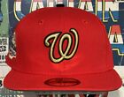 New Era 7 1/8 Washington Nationals Myfitteds Hat Club Stash1250 Topperz Lids 