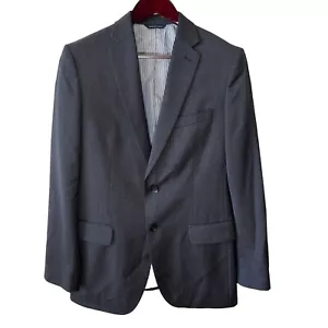 Banana Republic Sport Coat 38R Gray Lanificio F.lli Cerruti Wool Blazer Jacket - Picture 1 of 12