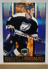 1998-99 Pacific Dynagon Ice Hockey 173 RC Vincent Lecavalier Tampa Bay Lightning